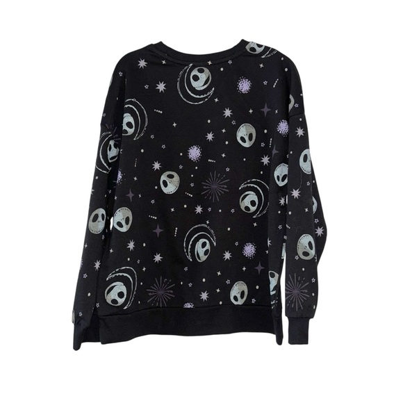 Nightmare Before Christmas NBC Jack and Sally Pullover Girls Sweatshirt NWOT - Picture 2 of 16